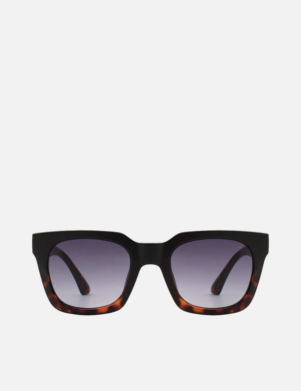 A. Kjaerbede Nancy Sunglasses - Black Demi Tortoise