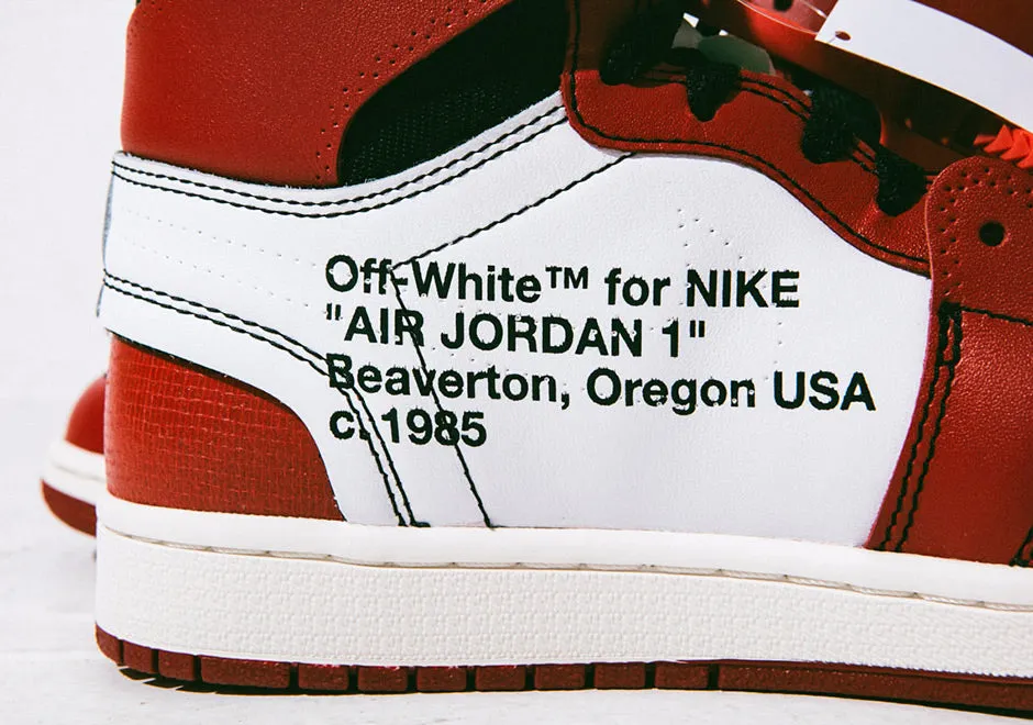 Air Jordan 1 Retro High Off White Chicago