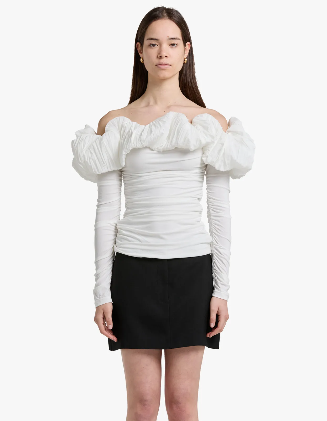 Ambleside Top - Ivory