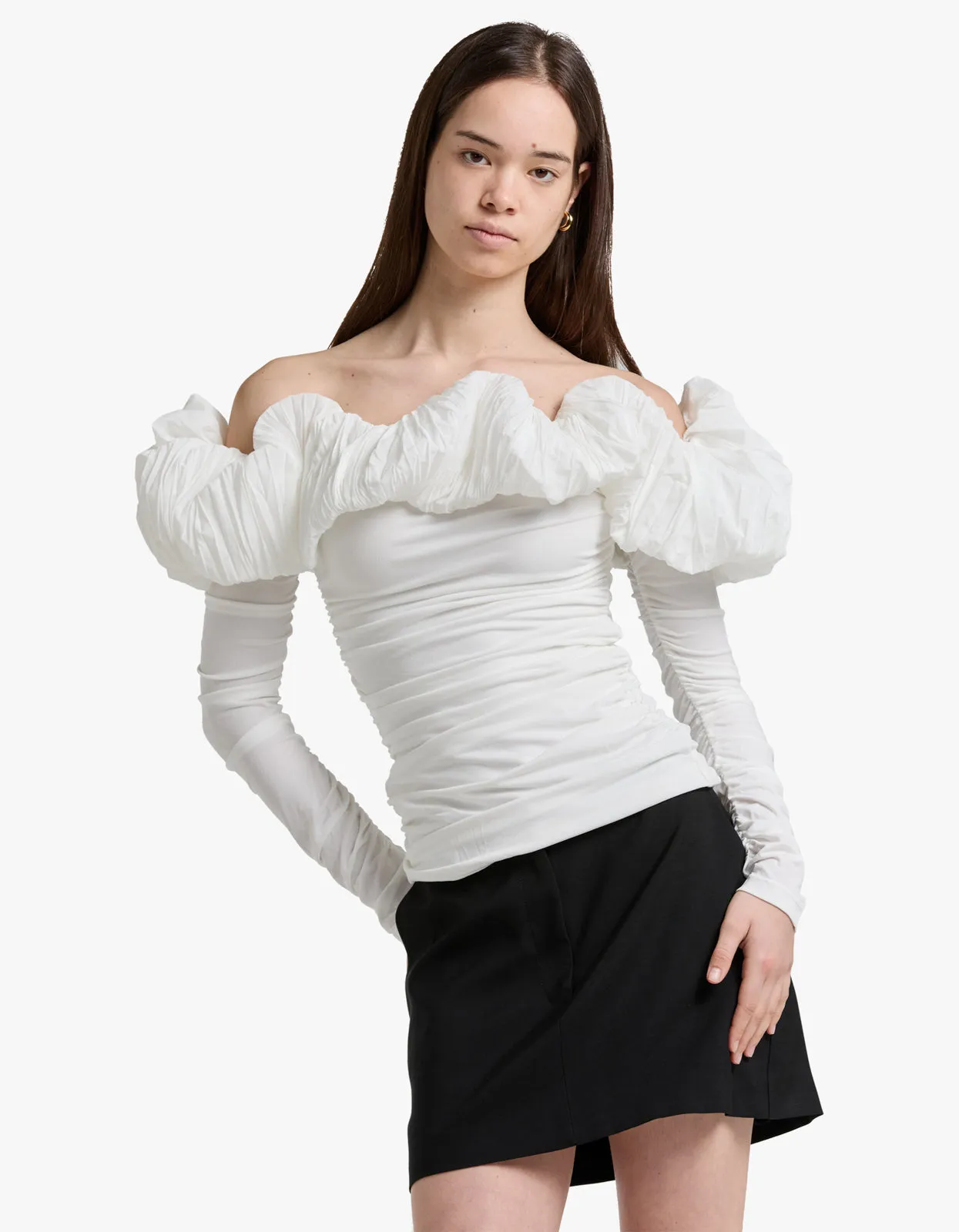 Ambleside Top - Ivory