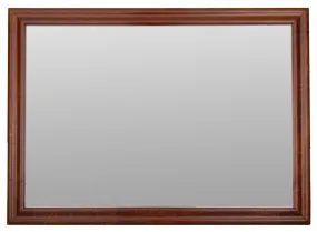 American Stained Maple Ogee Mirror, 20th C