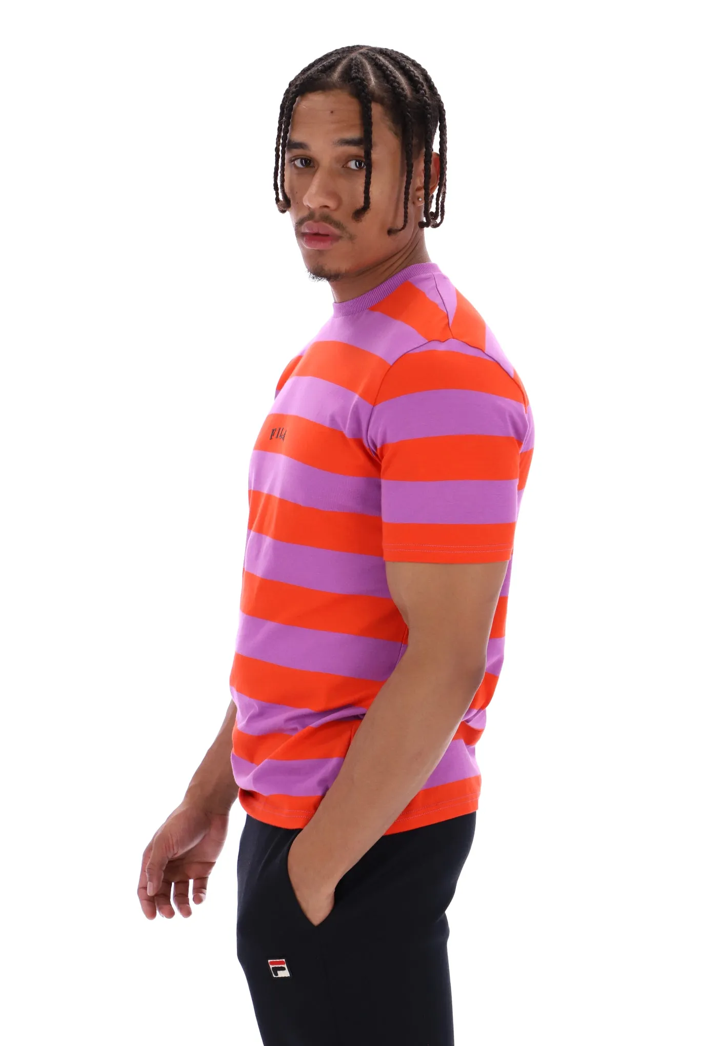 Barney Unisex Oversized Striped Tee