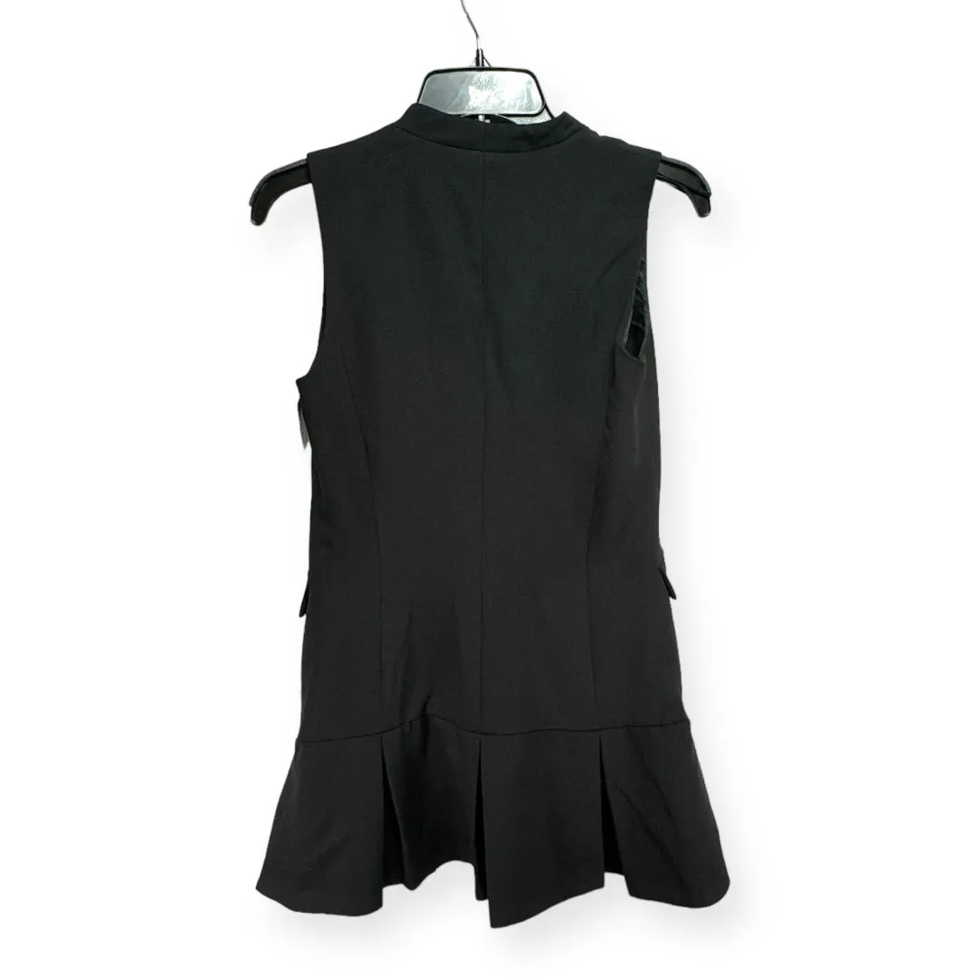 Black Dress Party Short Zara Basic, Size Xs