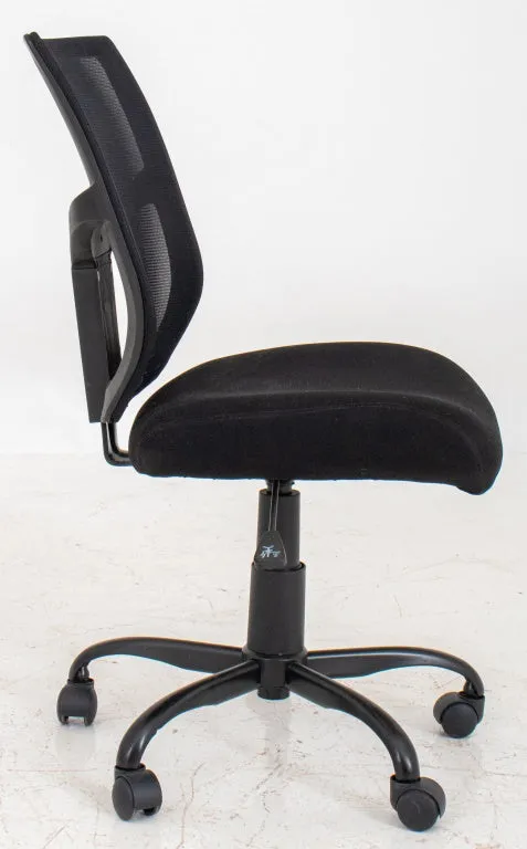 Black Fabric Office or Desk Chair