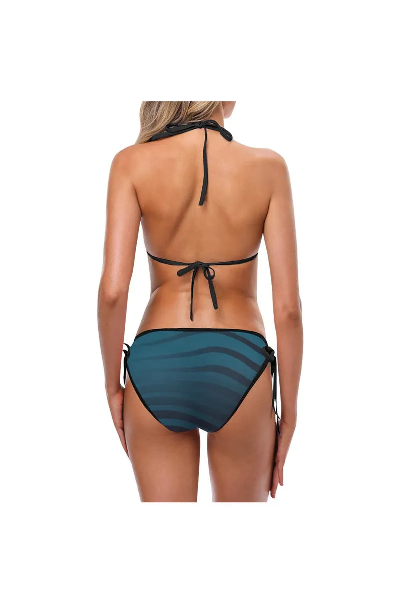 Blue Tiburon Custom Bikini Swimsuit