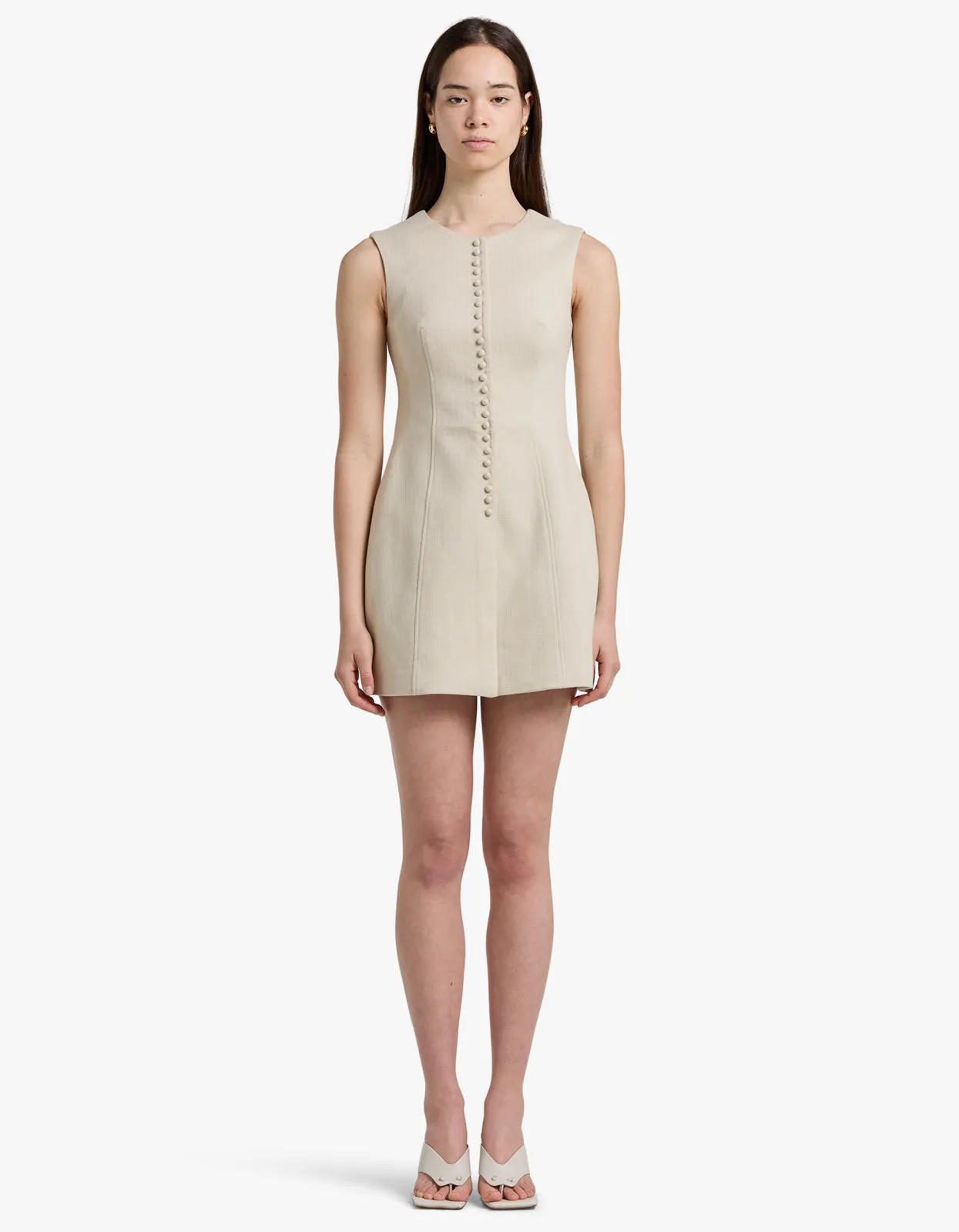 Cedar Mini Dress - Oat