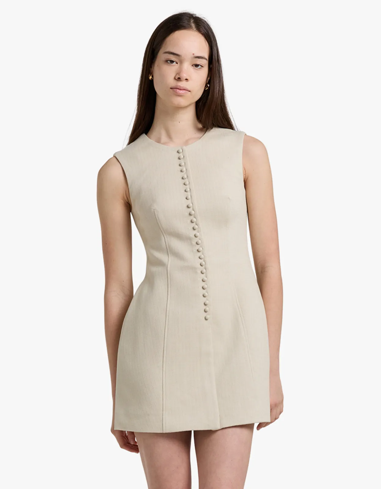 Cedar Mini Dress - Oat