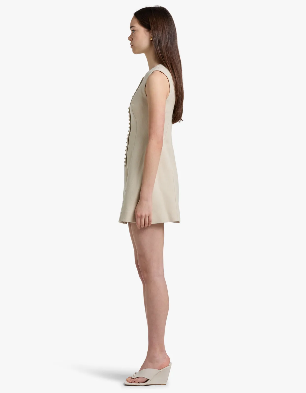 Cedar Mini Dress - Oat