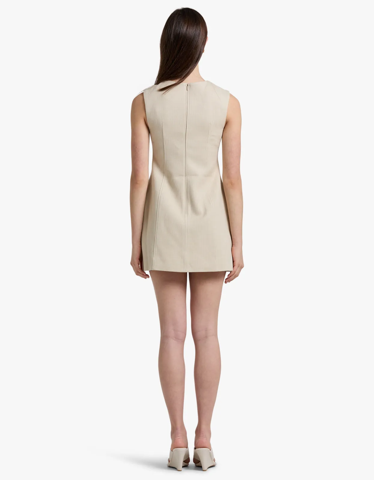 Cedar Mini Dress - Oat