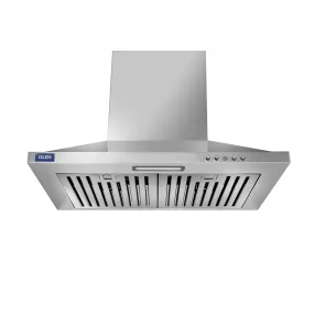 Electric Kitchen Chimney, Pyramid Shape SS Baffle filters 60cm 1100 m³/h - (6050 IN SS)