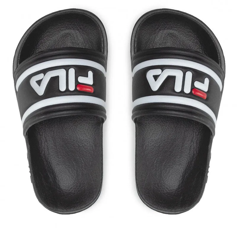 Fila Ciabatte Morro Bay Slipper Ragazzi Nero