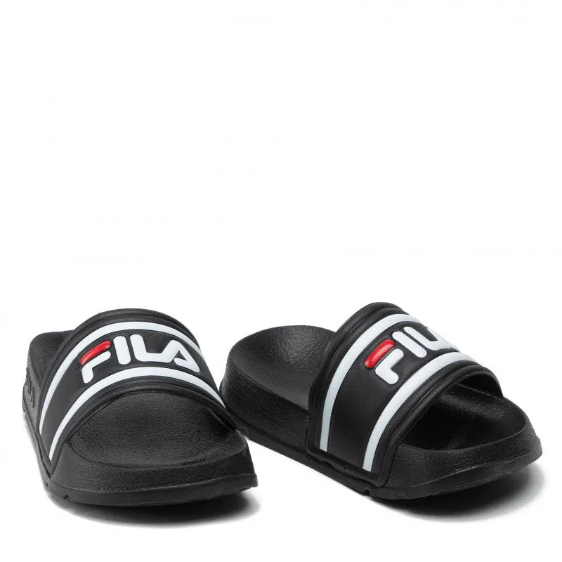 Fila Ciabatte Morro Bay Slipper Ragazzi Nero