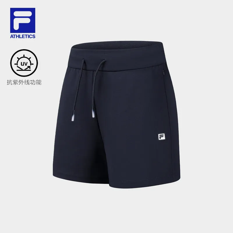 FILA CORE ATHLETICS FITNESS Women Knitted Shorts (Navy)