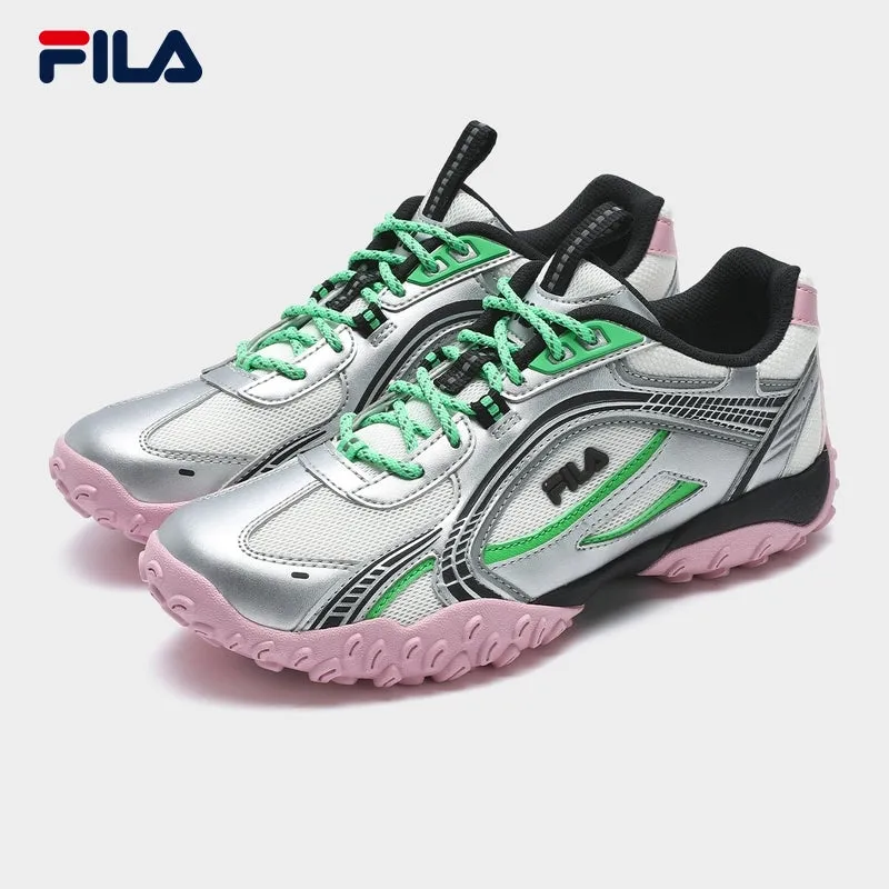 FILA CORE FASHION ORIGINALE Pebble Women Sneakers (Black / Mint Green-Pink)