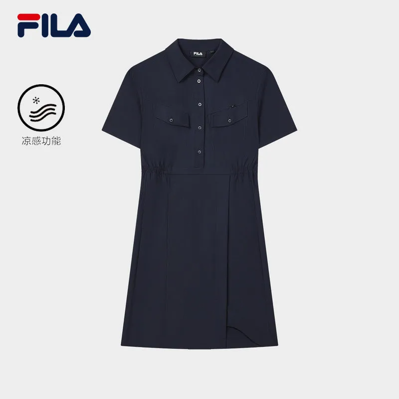 FILA CORE LIFESTYLE FILA EMERALD Women Dress (Navy)