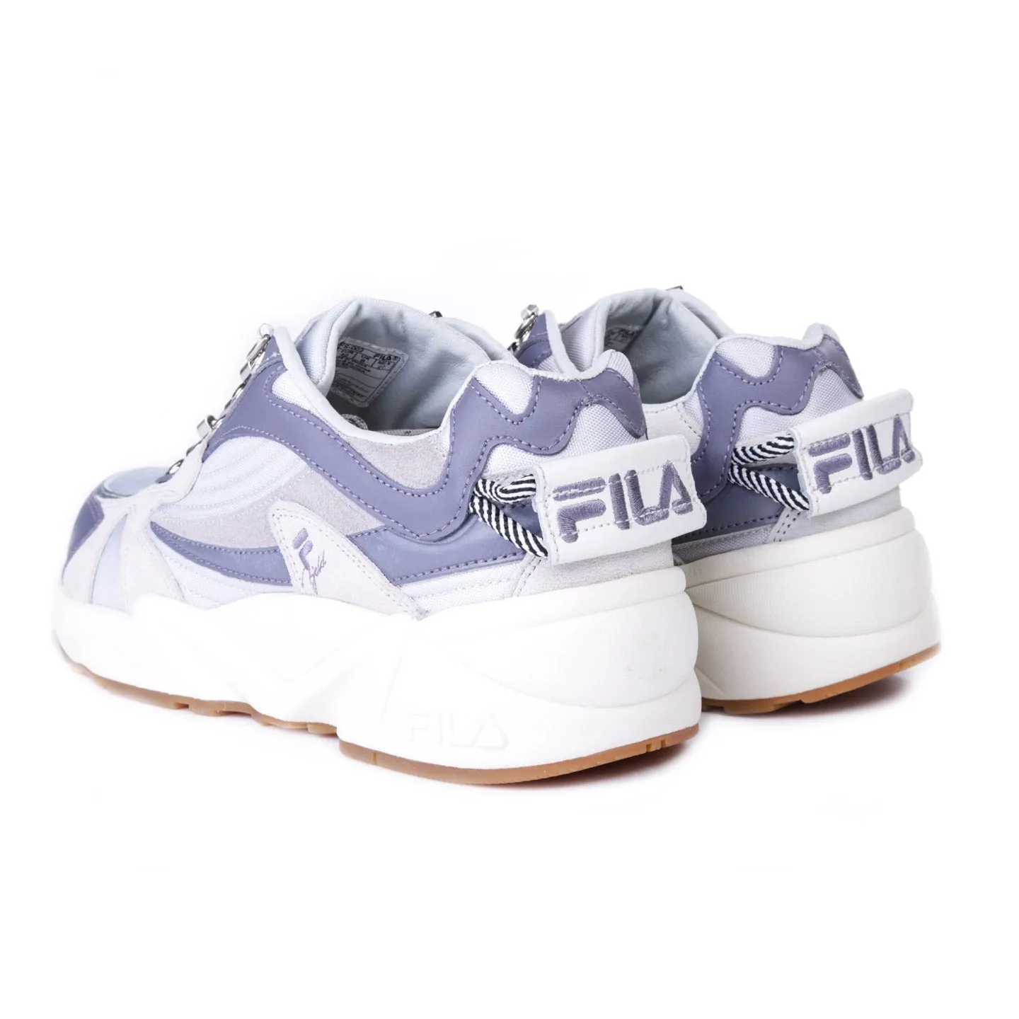 FILA FJELD BY ASTRID ANDERSEN TRAIL-O-BYTE METALLIC SILVER / MARSHMALLOW