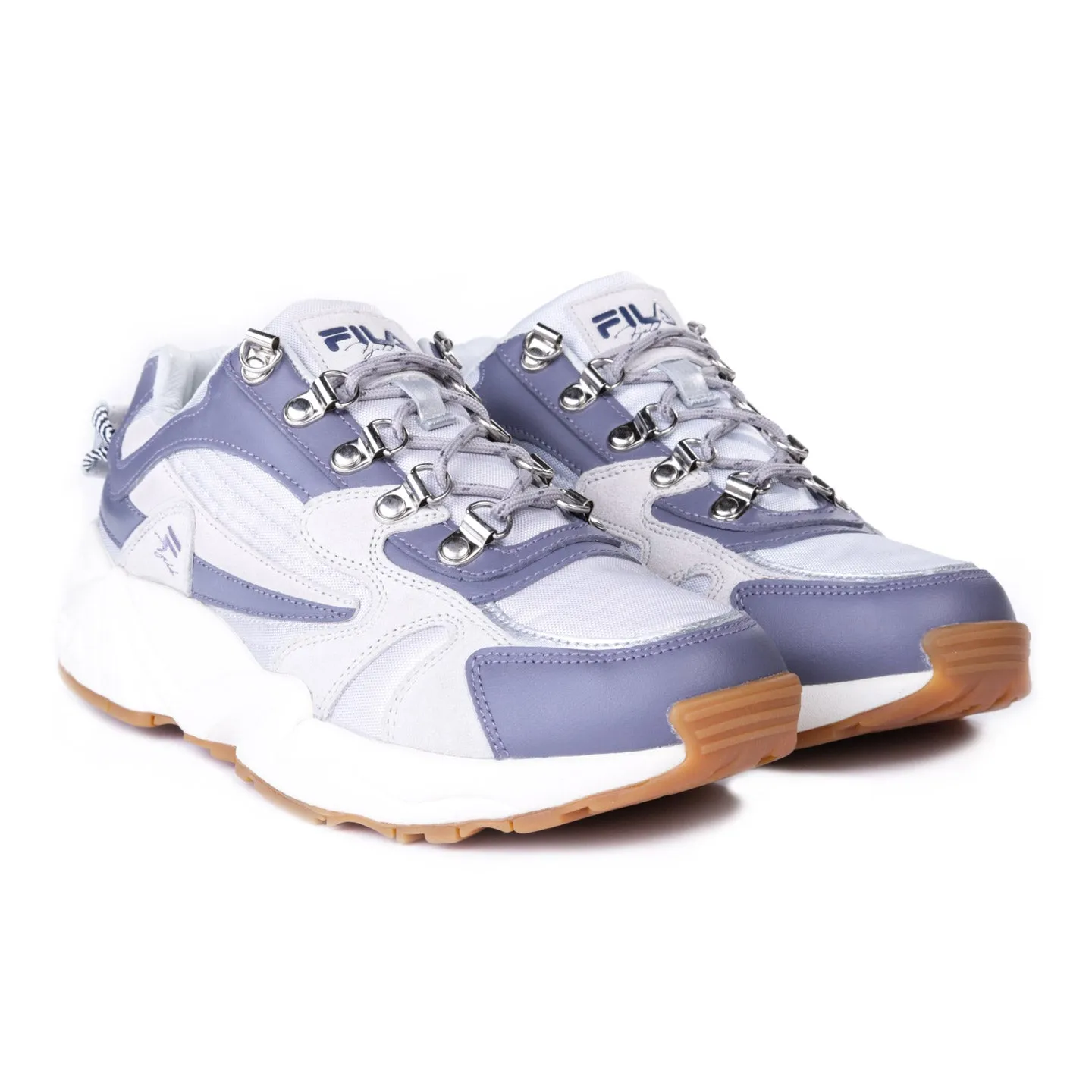 FILA FJELD BY ASTRID ANDERSEN TRAIL-O-BYTE METALLIC SILVER / MARSHMALLOW