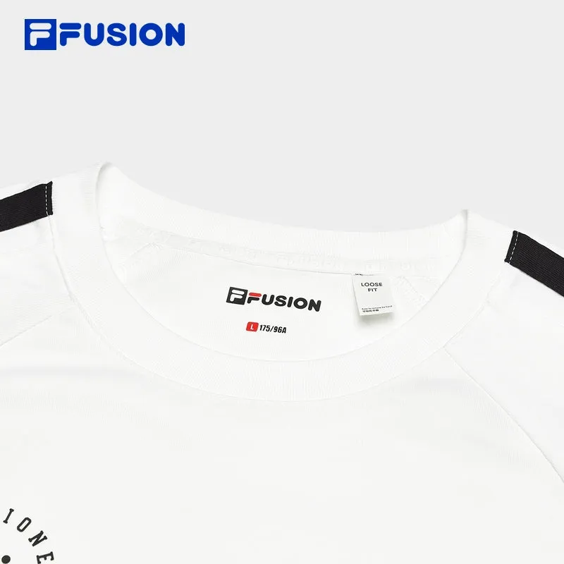 FILA FUSION INLINE UNIFORM Unisex Short Sleeve T-shirt in White