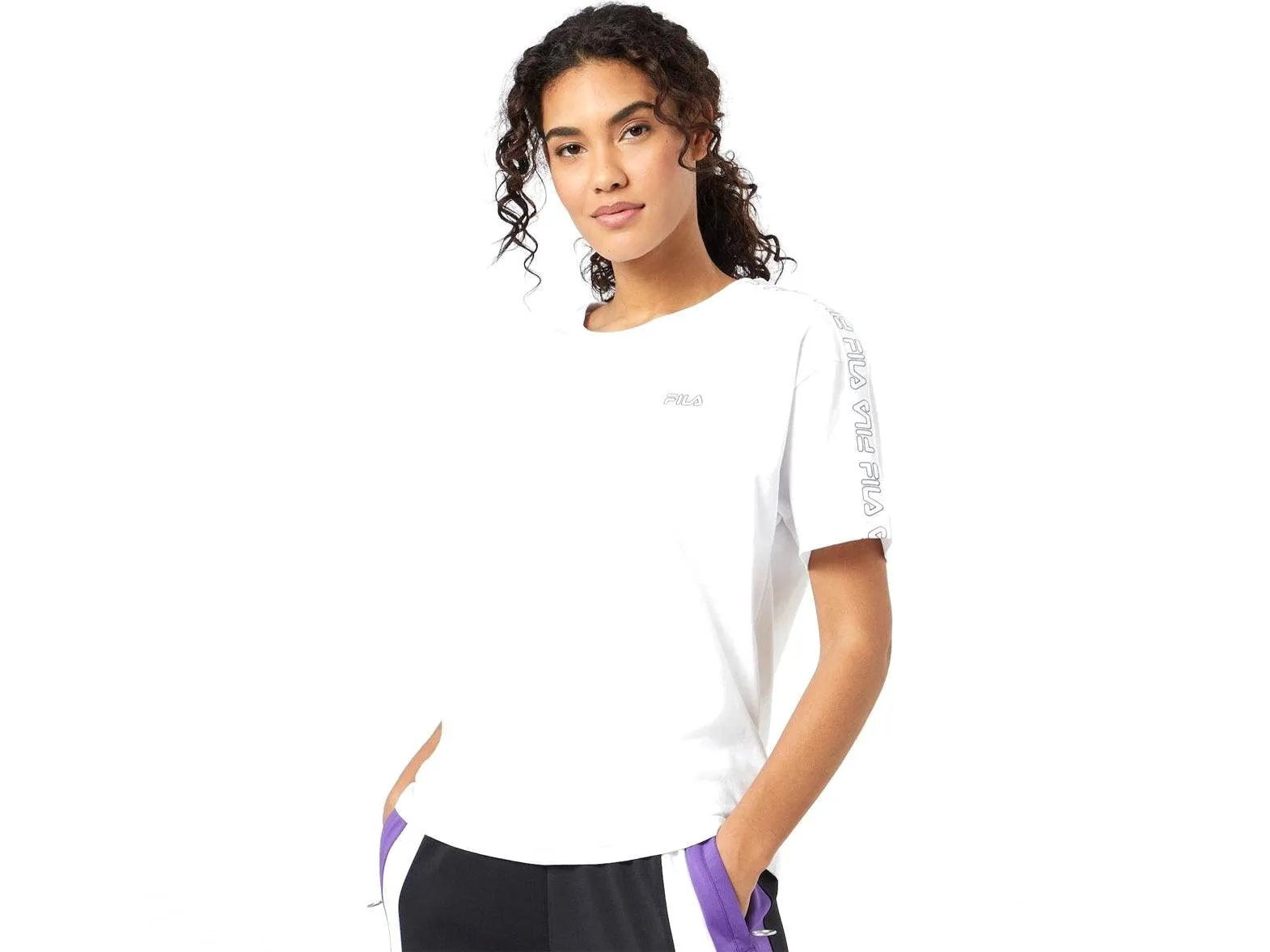 FILA Jakena Taped Tee T-Shirt