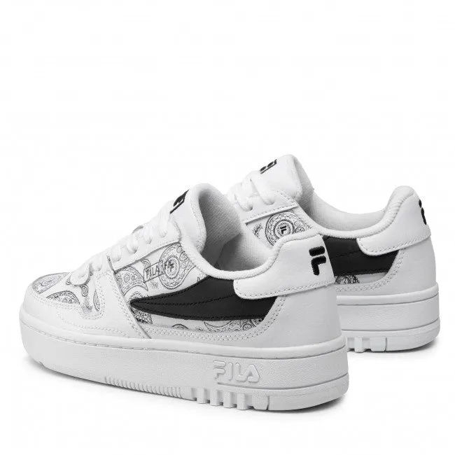 Fila women's sneakers shoe FXVentuno L Low 1011170.90T white-black