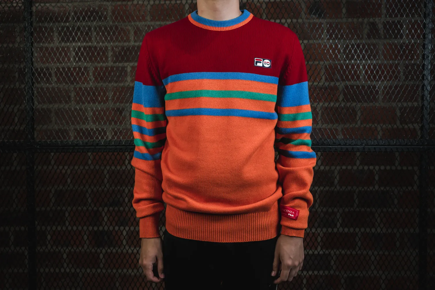 Fila x Piacenza Cashmere Blend Sweater - Made in Italy