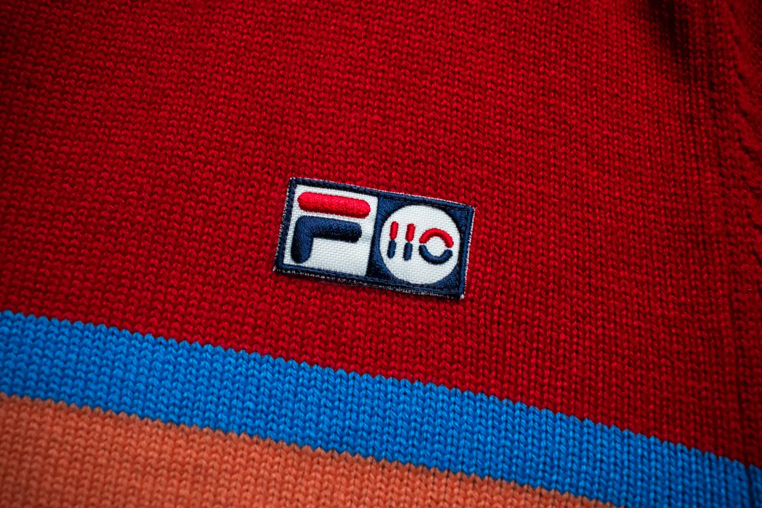 Fila x Piacenza Cashmere Blend Sweater - Made in Italy