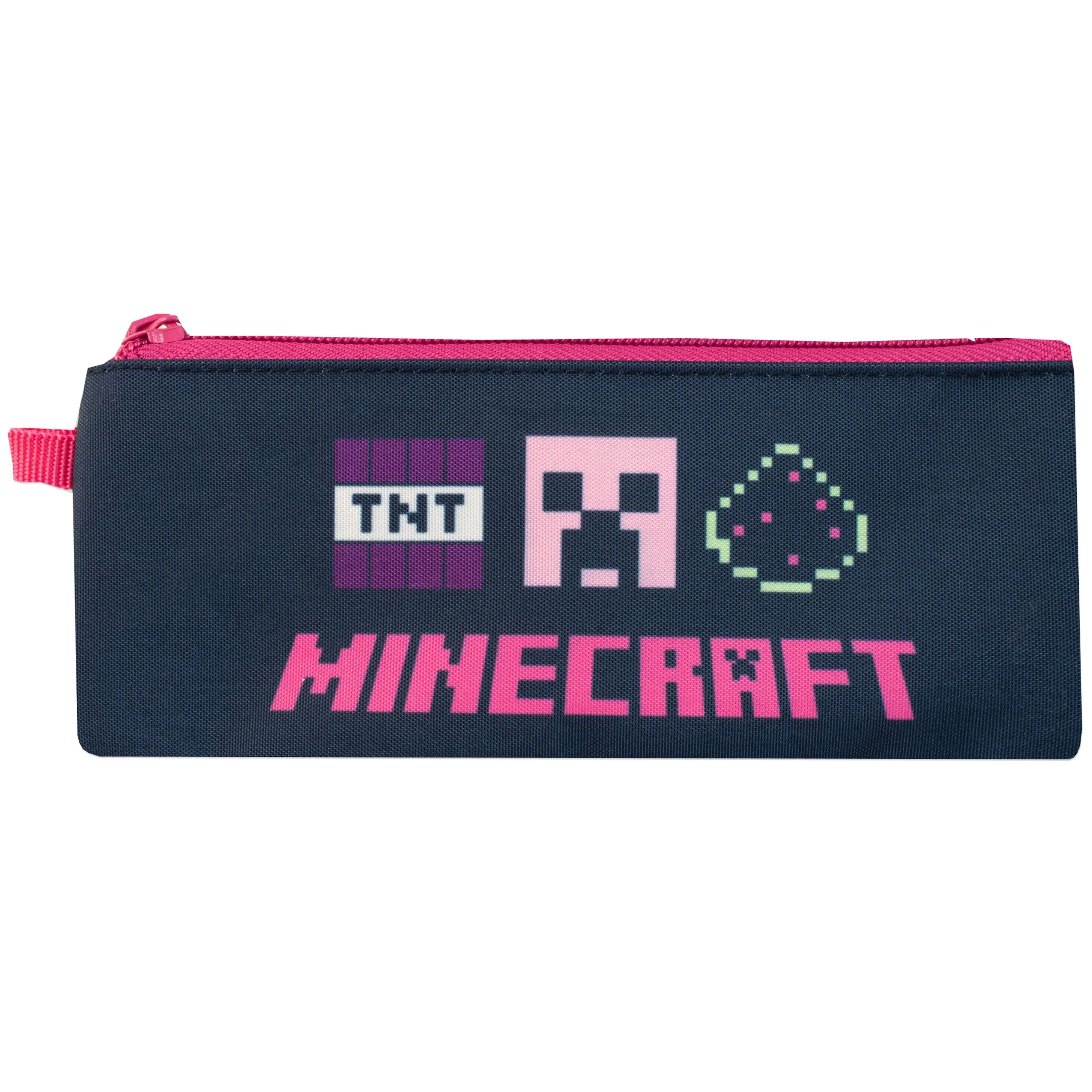 Girls Minecraft Backpack - 4 Piece Set