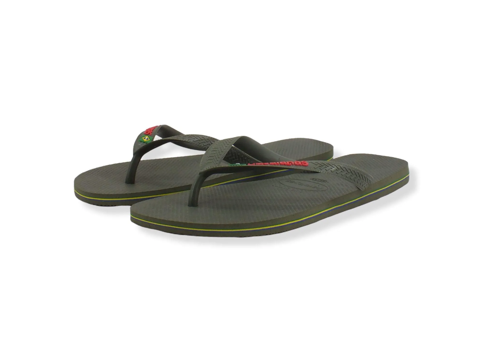 HAVAIANAS H Brasil Logo Infradito Uomo Green 4110850