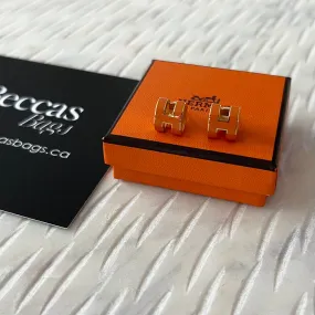 Hermes Mini H Pop Earrings