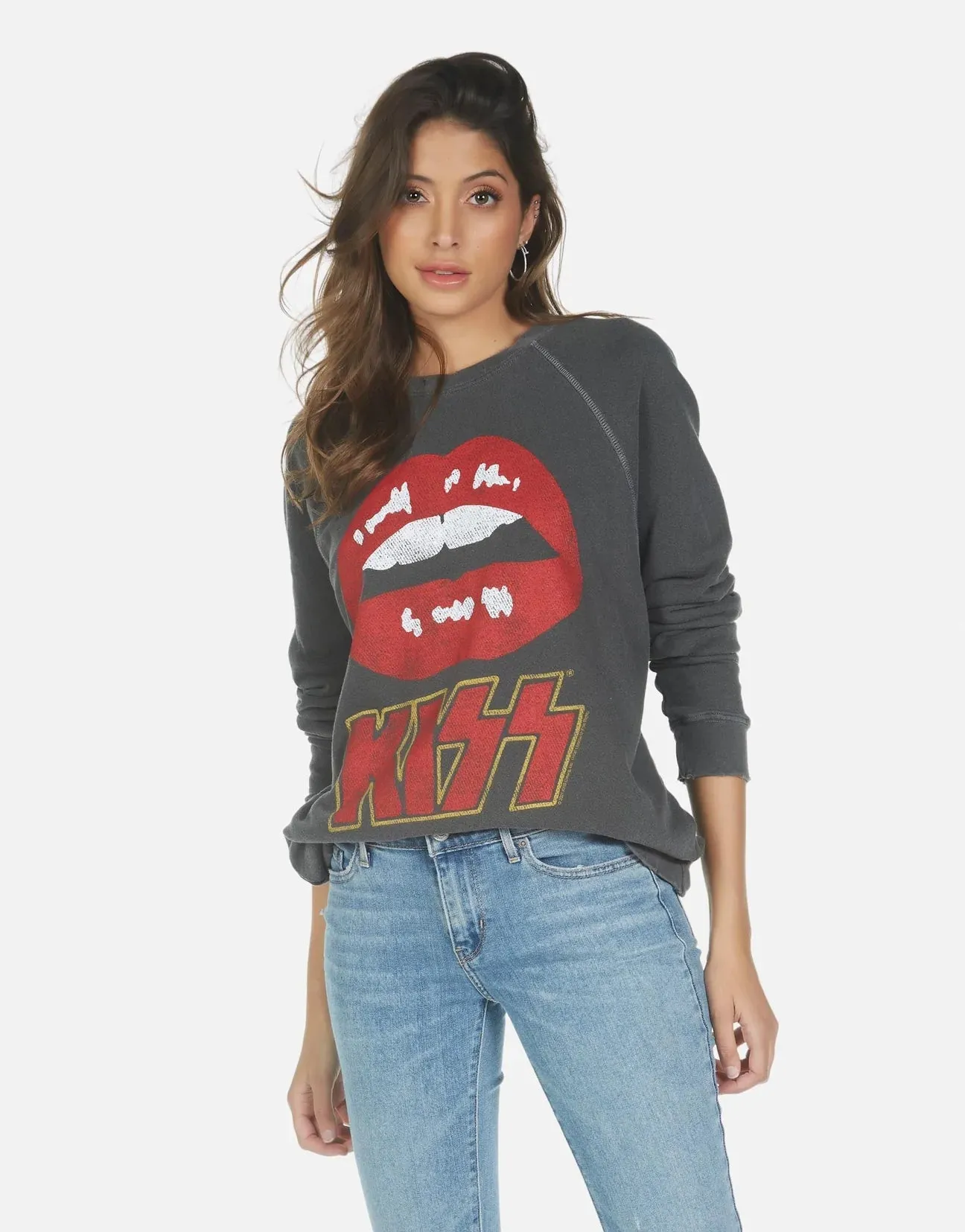 Lauren Moshi Anela KISS Music Band Sweater