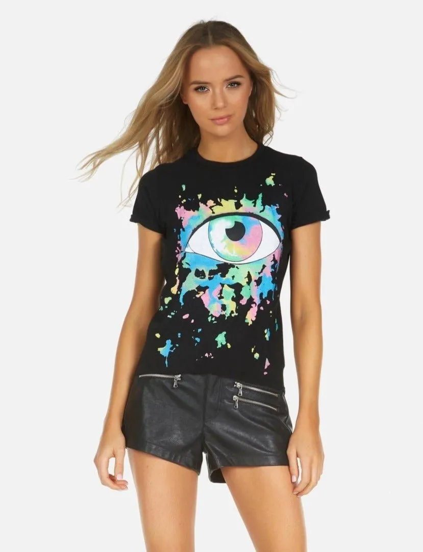 Lauren Moshi Edda X Watercolor Eye T-Shirt