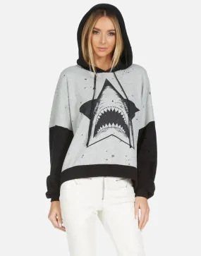 Lauren Moshi Ellie Star Shark Hooded Sweater