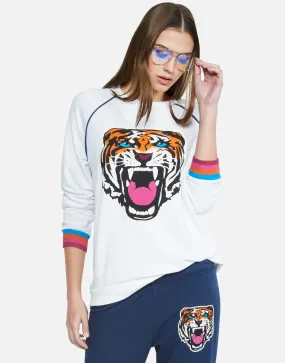 Lauren Moshi Lina Varsity Tiger Sweatshirt