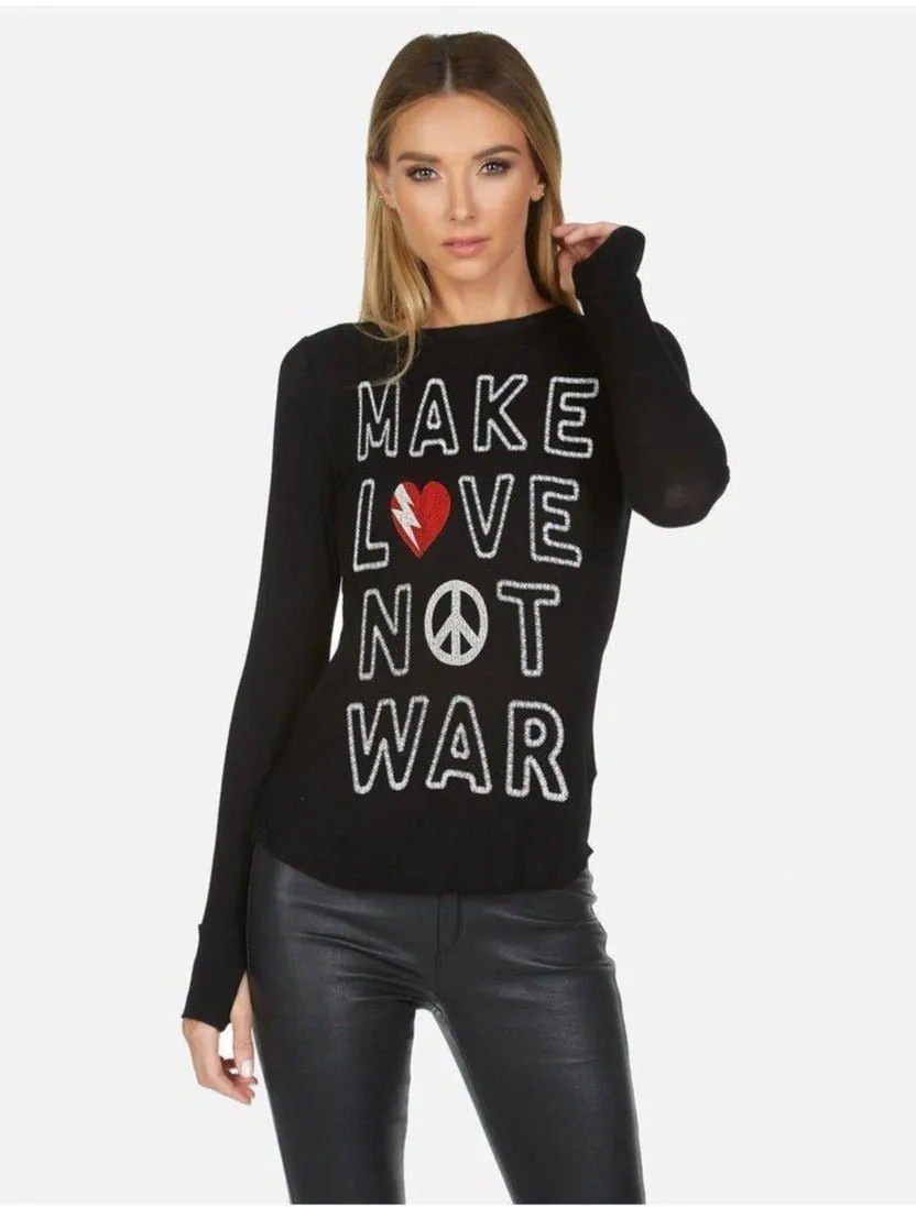 Lauren Moshi McKinley X Make Love Not War Thermal Top