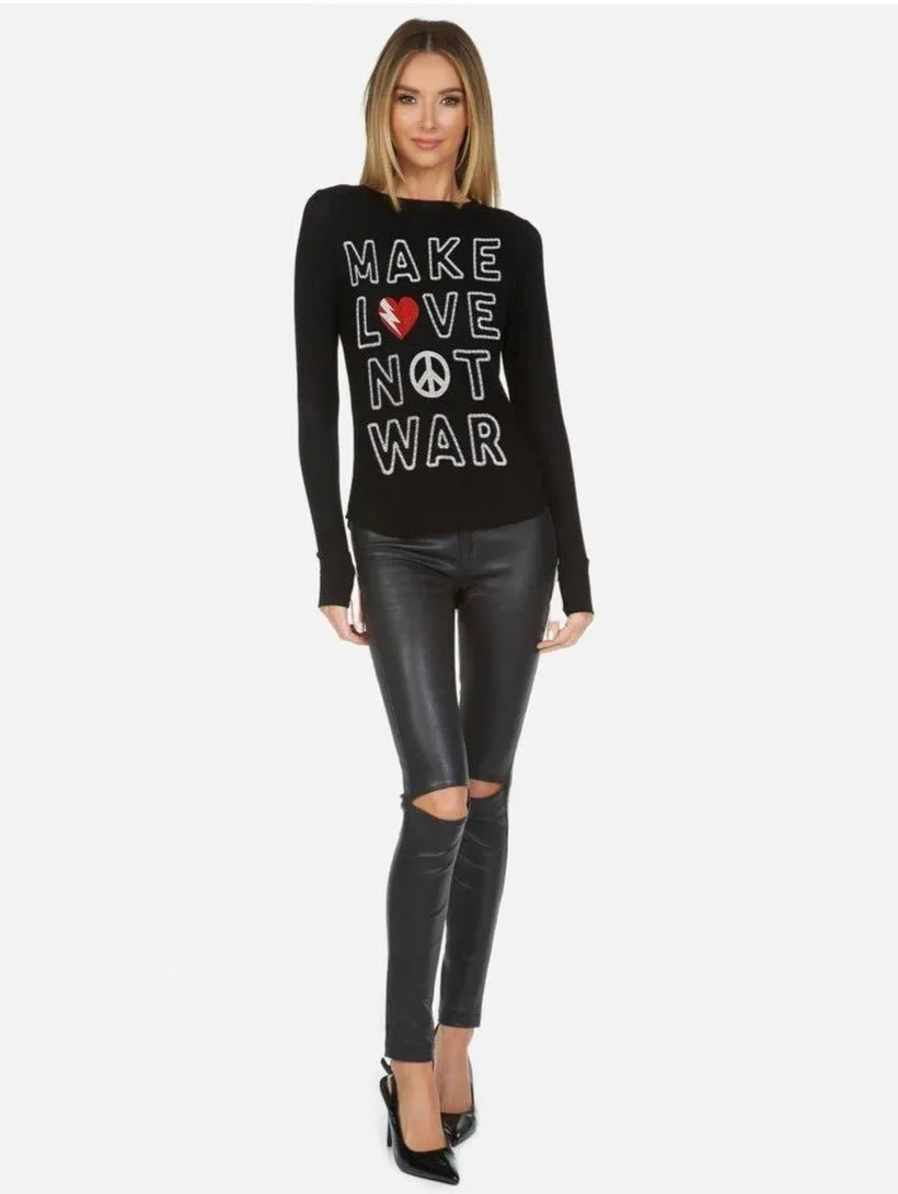 Lauren Moshi McKinley X Make Love Not War Thermal Top