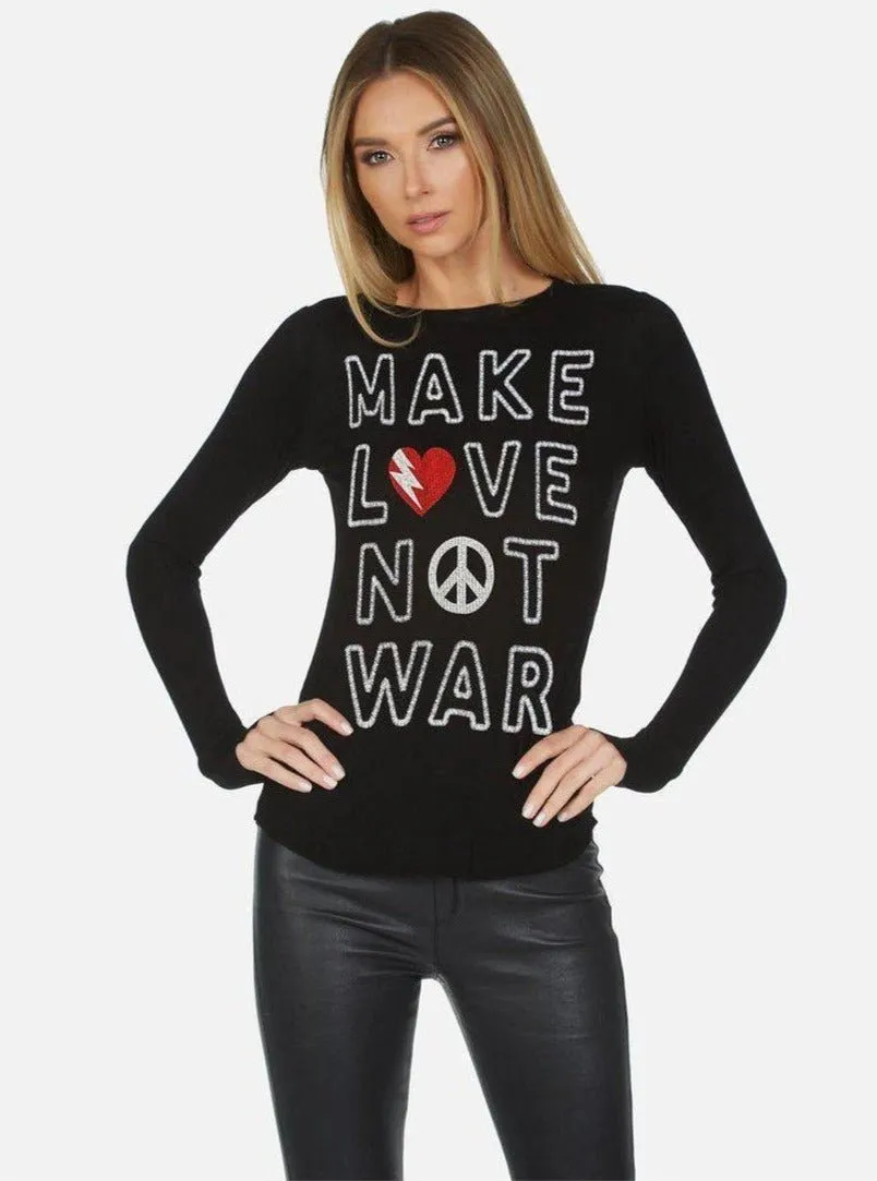 Lauren Moshi McKinley X Make Love Not War Thermal Top