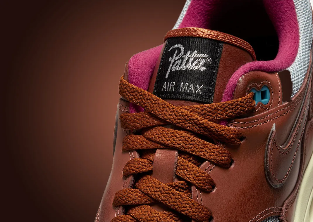 Nike Air Max 1 Patta The Next Wave Dark Russett