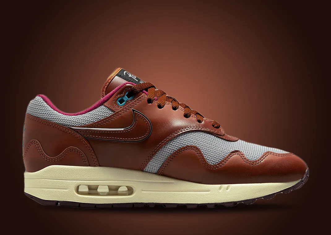 Nike Air Max 1 Patta The Next Wave Dark Russett