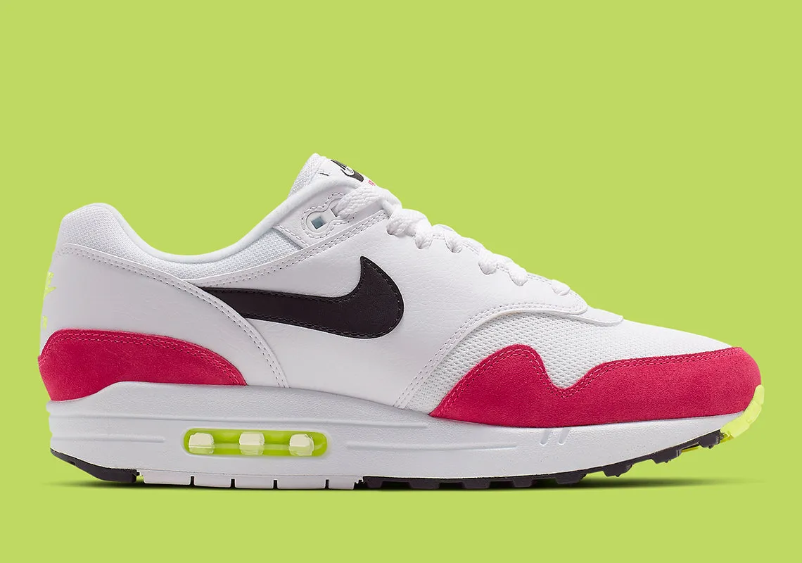 Nike - Air Max 1 White Black Volt Rush Pink