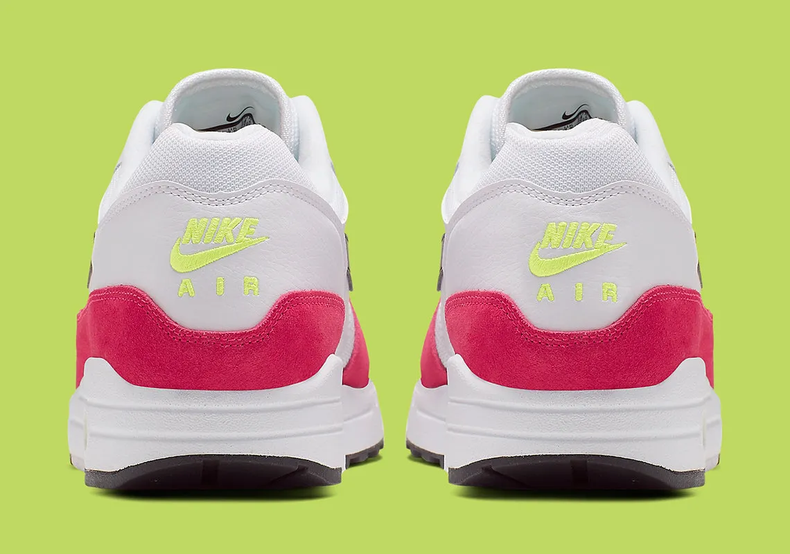 Nike - Air Max 1 White Black Volt Rush Pink