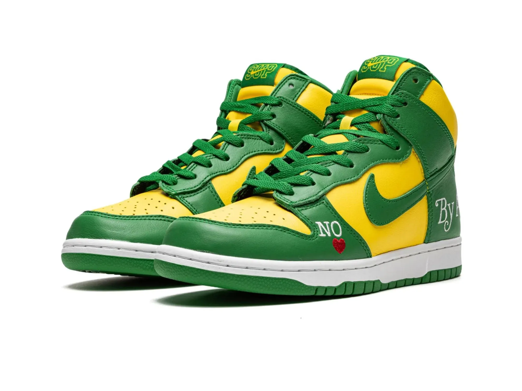 Nike Dunk High SB x Supreme "By Any Means Brazil"