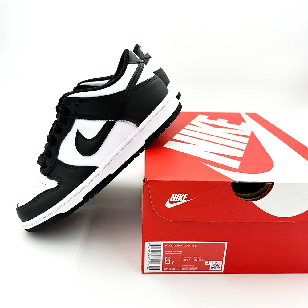 Nike Dunk Low Black White Panda (GS)