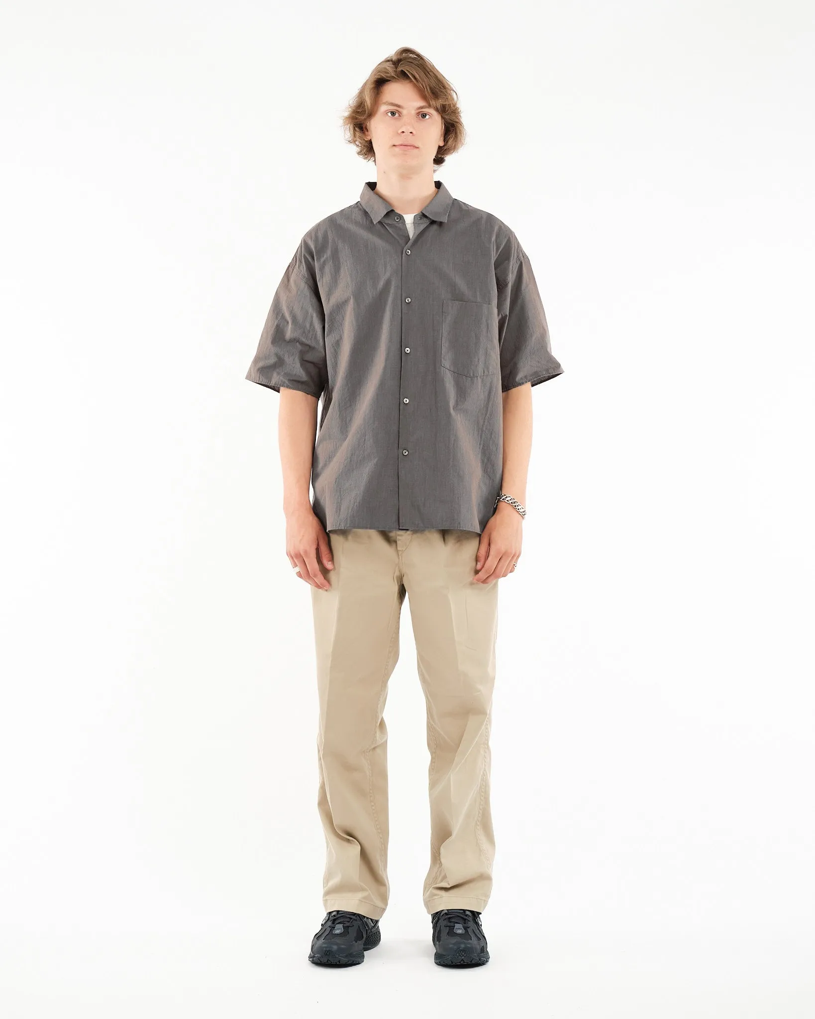 OOAL H/S Wind Shirt Sunset Gray