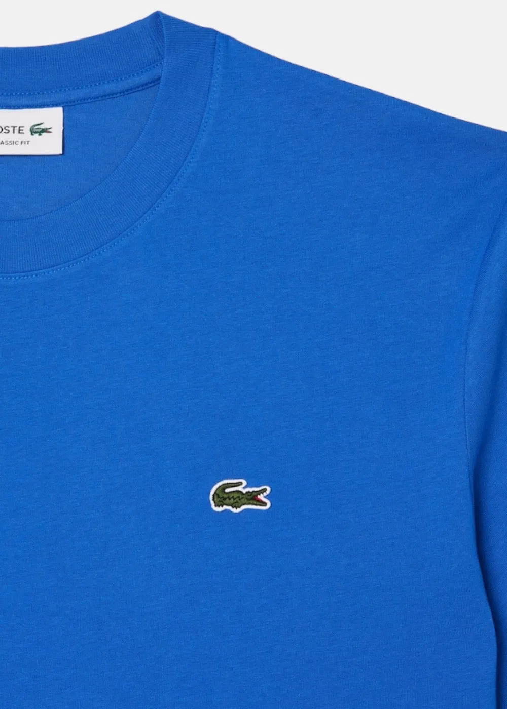 T-shirt Lacoste iconique bleu