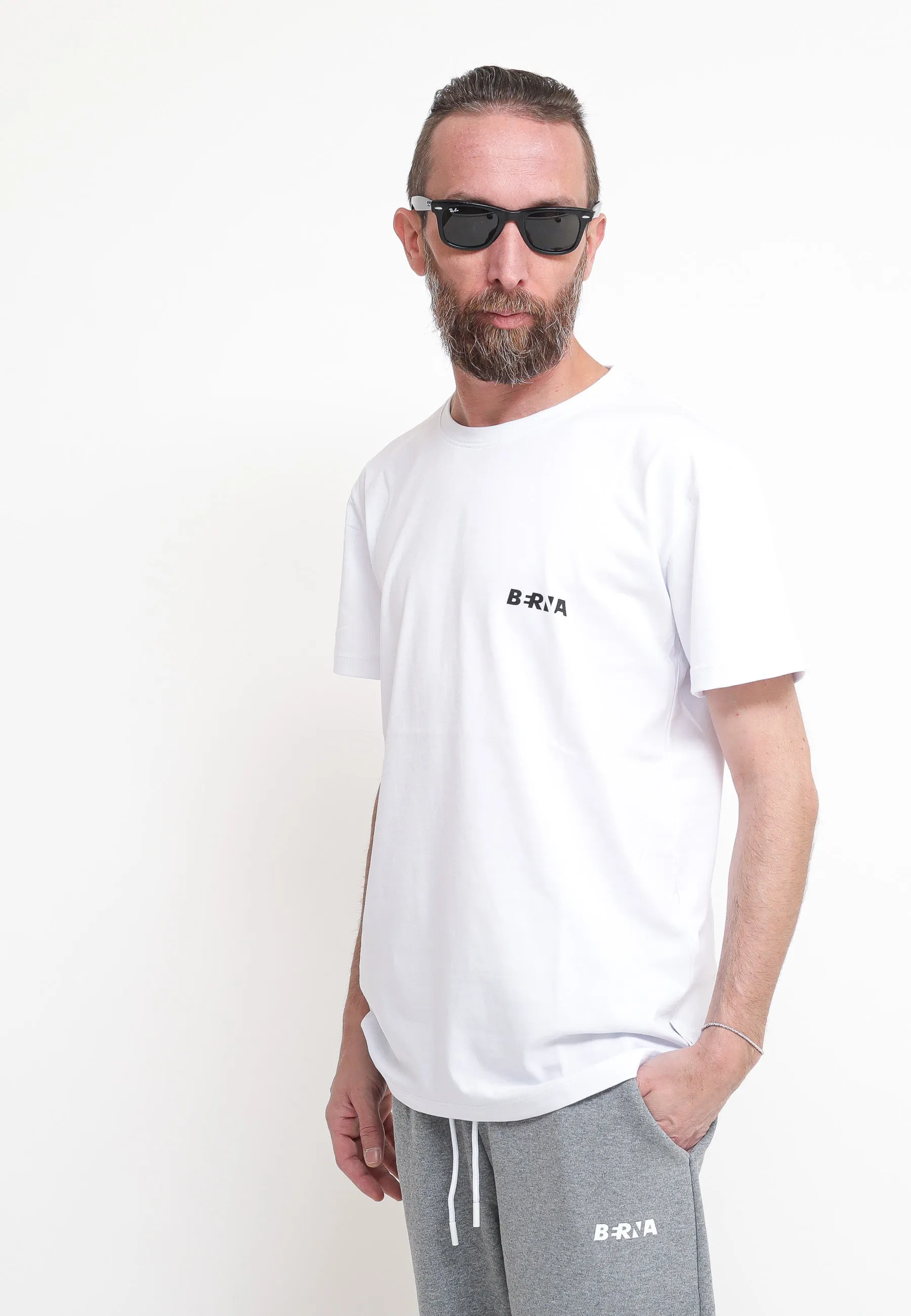 T-Shirt M/M Stampa Logo - Bianco