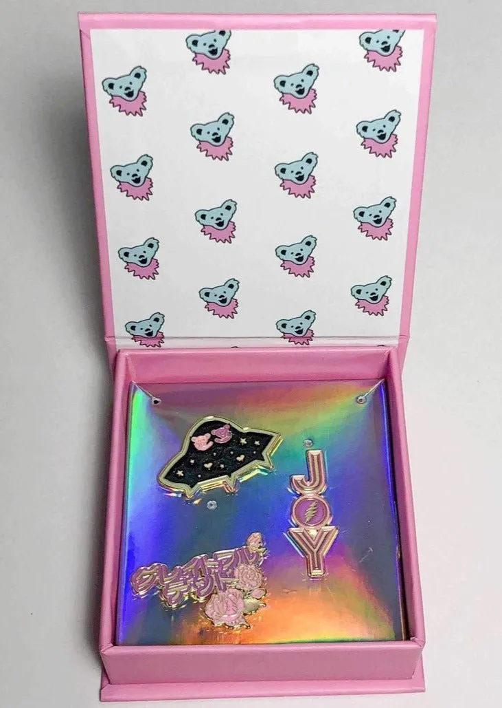 Trixy Starr x Grateful Dead Pin Set