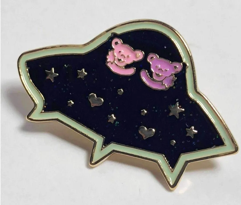 Trixy Starr x Grateful Dead Pin Set