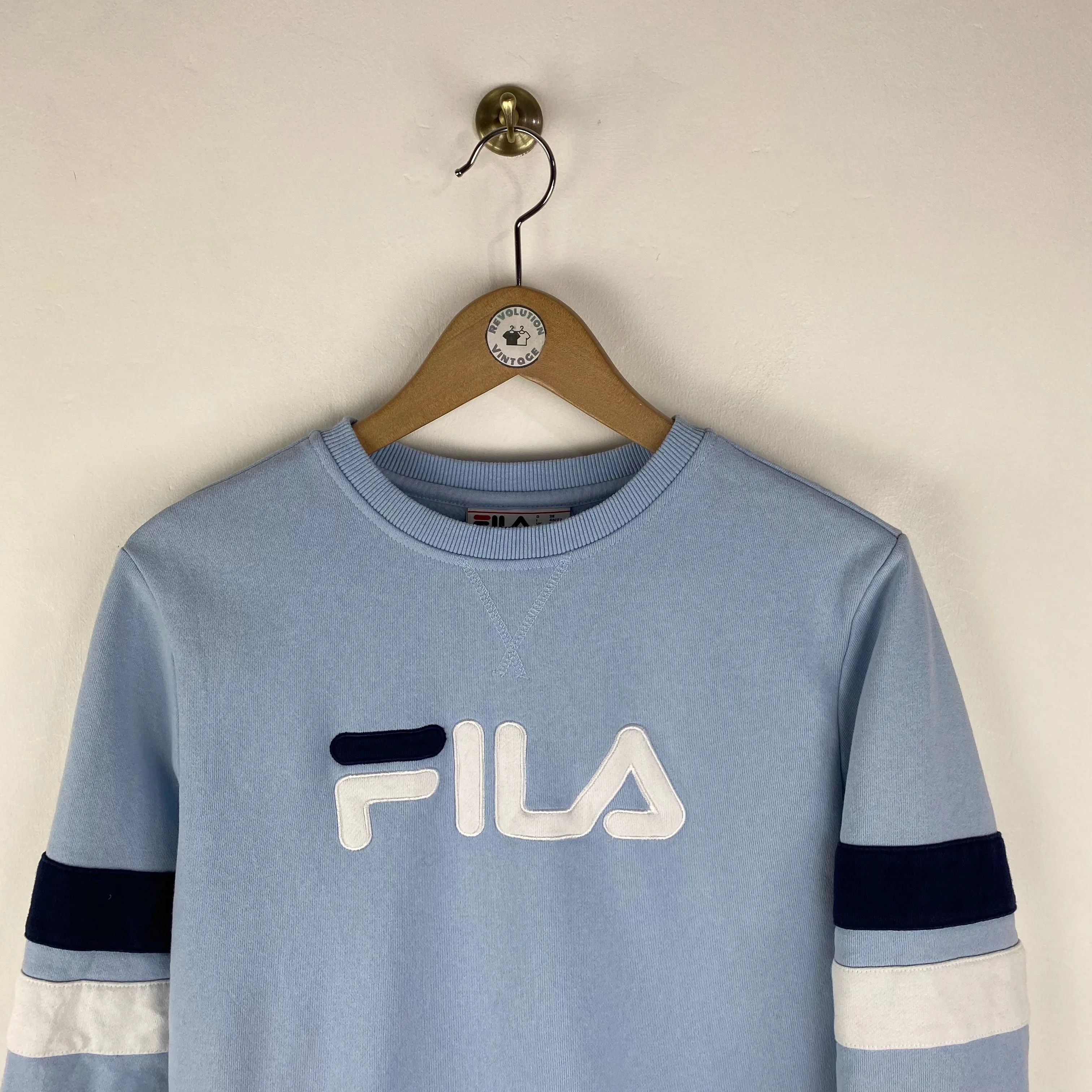 Vintage Fila Spellout Sweatshirt (Small Women’s)