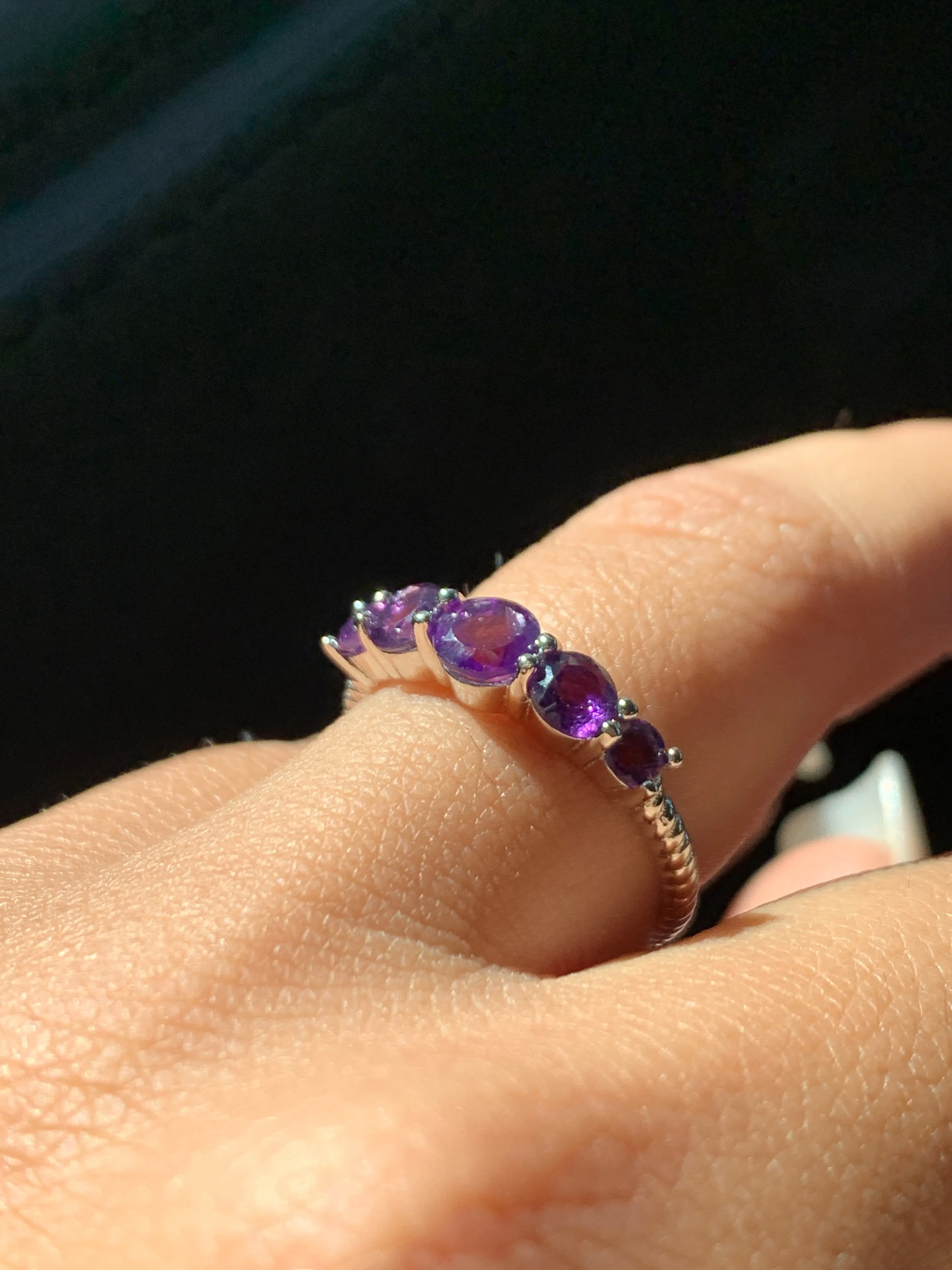 ZARA AMETHYST RING